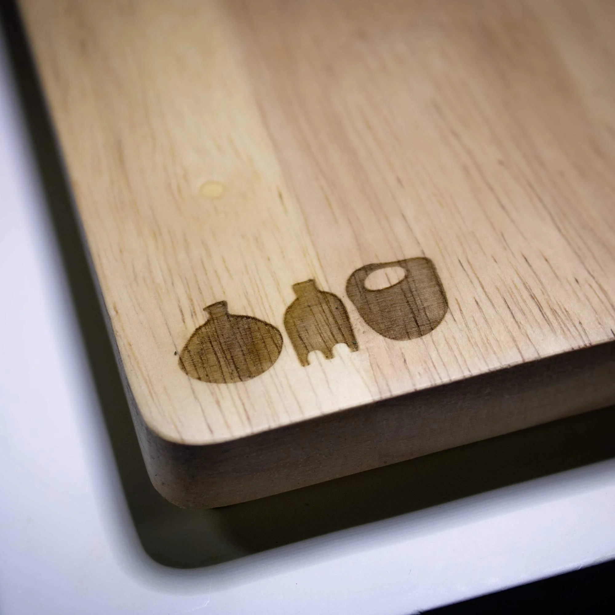 Wooden Display Board With Light - Image 3